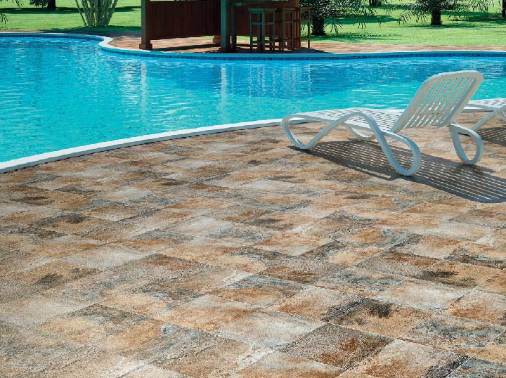 Outdoor Tiles pool